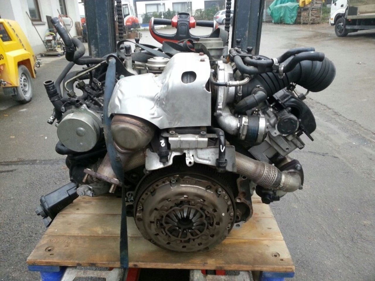 Audi A6 2.5 Tdi Bdg Çıkma Motor